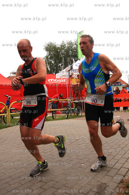 Triathlon Gdanski 2012. Calosc zawodow odbywala sie...