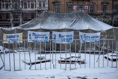 6.12.2013 Lwow, Ukraina NZ Demonstracje antyrzadowe...