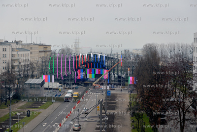 Gdynia - Skwer Kosciuszki. Dzien i noc trwaja prace...