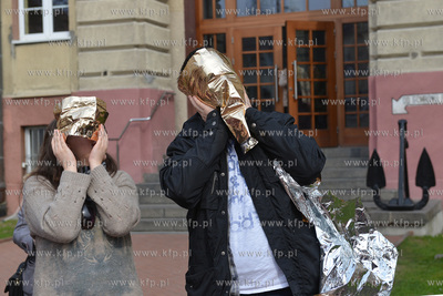 Happening astronomiczny w Akademii Marynarki Wojennej...