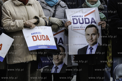 Starogard Gdanski. Spotkanie kandydata PiS na prezydenta...