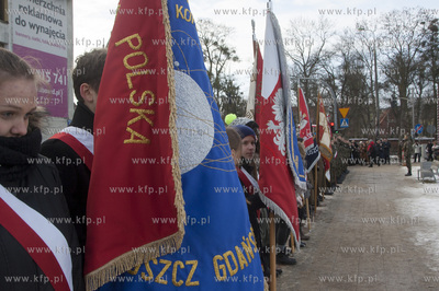 Uroczystosc 71 rocznicy Marszu Smierci wiezniow Obozu...