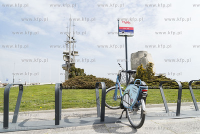 Gdynia. Mevo - rower elektryczny do wynajęcia.24.04.2019...
