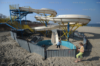 Wiosna na plazy w Gdansku Brzeznie.26.03.2010fot....