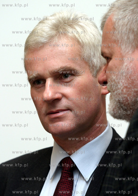 Michal Listkiewicz - prezes PZPN. 24.11.2003 fot. Wojtek...