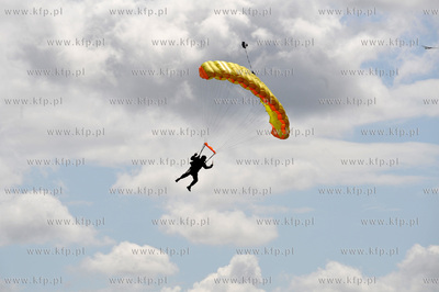 Lotnisko w Pruszczu Gdanskim w dniu 80 lecia Aeroklubu...