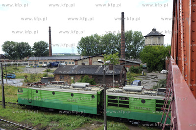 Nieczynna parowozownia przy ul. Uczniowskiej w Gdansku...