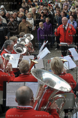 Swieto ulicy Mariackiej w Gdansku. Koncert norweskiej...