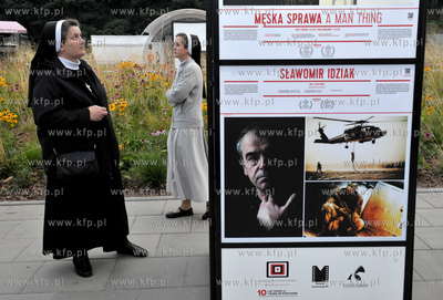 Festiwal Filmowy w Gdyni tuz przed oficjalnym otwarciem....