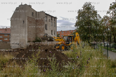 Gdańsk. Przygotowanie terenu pod nowe inwestyce między...