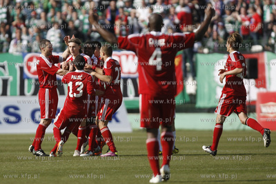 Gdansk. Mecz o mistrzostwo ekstraklasy. Lechia Gdansk...