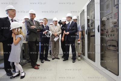 Gdansk. Prezentacja nowej stacji transformatorowej...