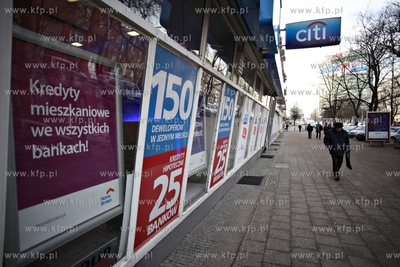 Gdansk. Bank Citi Bank przy ul. Rajskiej.
29.02.2012
fot....