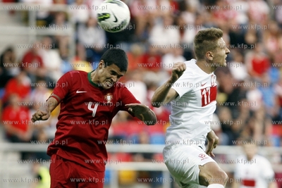 Gdynia. Mecz eliminacyjny do Mistrzostw Europy w pilce...