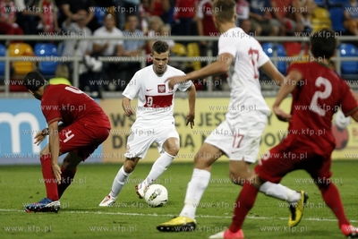 Gdynia. Mecz eliminacyjny do Mistrzostw Europy w pilce...