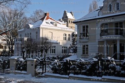 Sopot. Dom przy ul. Antoniego Abrahama.
14.01.2013
fot....
