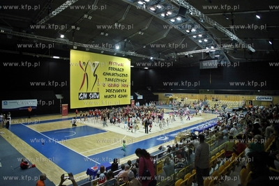Gdynia. Hala widowiskowo-sportowa im. Kazimierza Gorskiego....