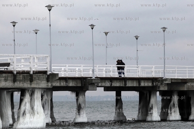 Molo w Gdansku Brzeznie.
27.01.2014
fot. Krzysztof...