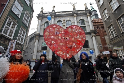 Demonstracja w obronie Pałacu Młodzieży w Gdańsku.
31.01.2015
fot....
