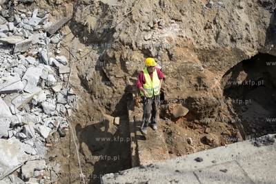 Gdańsk. Budowa tunelu pod ul. Hucisko. Archeolodzy...