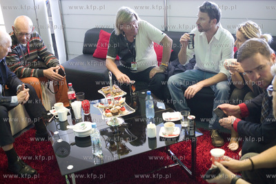 Gdynia. Festiwal Filmowy w Gdyni. Ekipa filmu Panie...