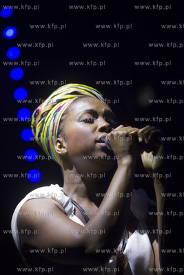 Gdańsk. Klub Parlament. Siesta Festival. Nz. występ...