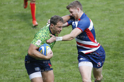 Gdynia. Mistrzostwa Europy w Rugby 7. Mecz Wielka Brytania...