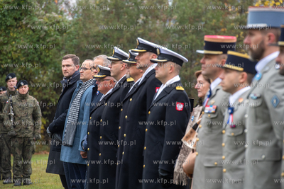 Wojskowy Cmentarz Francuski w Gdańsku. Uroczystości...