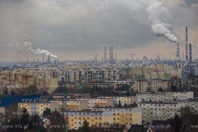 Gdańsk, Przymorze - panorama. Widok z budynku Olivia...