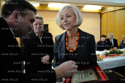 Gdansk. Aula Szpitala Specjalistycznego sw. Wojciecha....