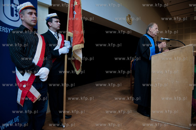Gdansk. Uniwersytet Gdanski. Aula wydzialu Filologicznego....
