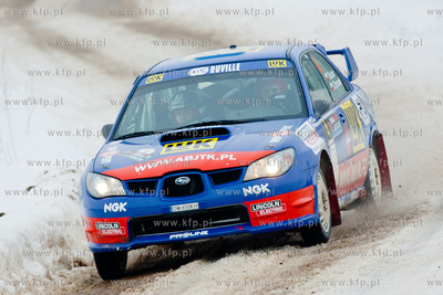 Strzepcz. Odcinek specjalny 8 Rajdu Lotos Baltic Cup....