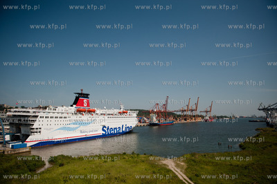 Terminal promowym w Gdyni. Dzien otwarty Stena Line....