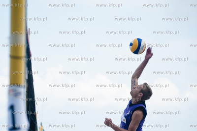 Gdynia. Plaza miejska. Akademicki Puchar Polski w siatkowce...