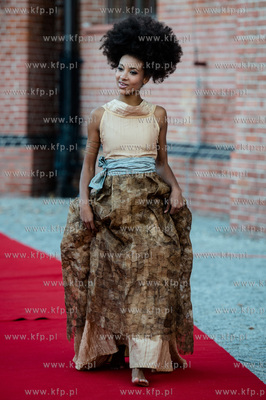 Gdansk. Solidarity of Arts. Uroczystosc odcisniecia...