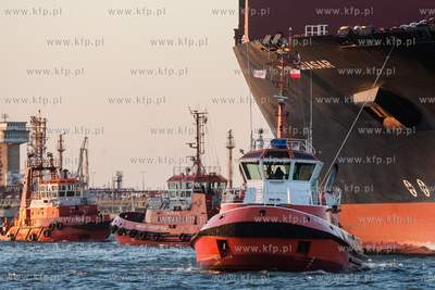 Gdansk. Terminal kontenerowy DCT. Kolejne zawiniecie...