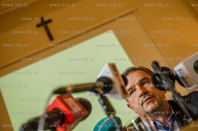 Gdansk. Konferencja prasowa Przewodniczacego Komisji...