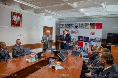 Gdansk. Urzad Miasta. Prezydent Miasta Gdanska Pawel...