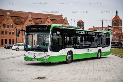 Gdansk. Olowianka. Uroczystosc podpisania umowy na...