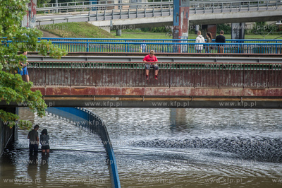 Gdańsk. Skutki silnych opadow, które przeszły nad...