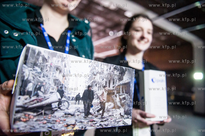 Gdańsk. Ogród zimowy Europejskiego Centrum Solidarności....