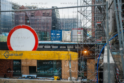 Gdańsk. Budowa kompleksu handlowo usługowego Forum...