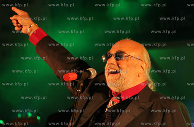 Demis Roussos przed Festiwalem w Sopocie  dal koncert...