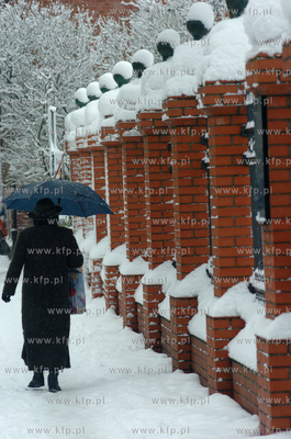 Zima w Slupsku.
24.11.2008
fot. Artur Bissari / KFP