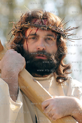 W scenerii Kaszubskiej Golgoty zostala odegrana Inscenizacja...