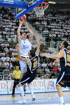 Trzeci mecz finalowy PLK między Anwilem Wloclawek...