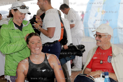 BCT Gdynia Maraton 2012. Nz. Christine Jennings ze...
