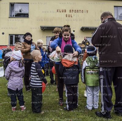 Sulmin (gmina Zukowo). Pierwszy Bieg Sztafetowy Firm...