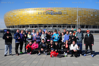 Gdansk. Cotygodniowy trening z cyklu "Biegam Bo Lubie"....