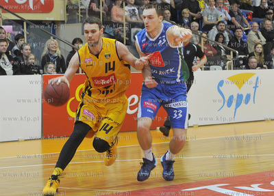 Hala 100 lecia Sopotu. Sopot. Tauron Basket Liga. Mecz...